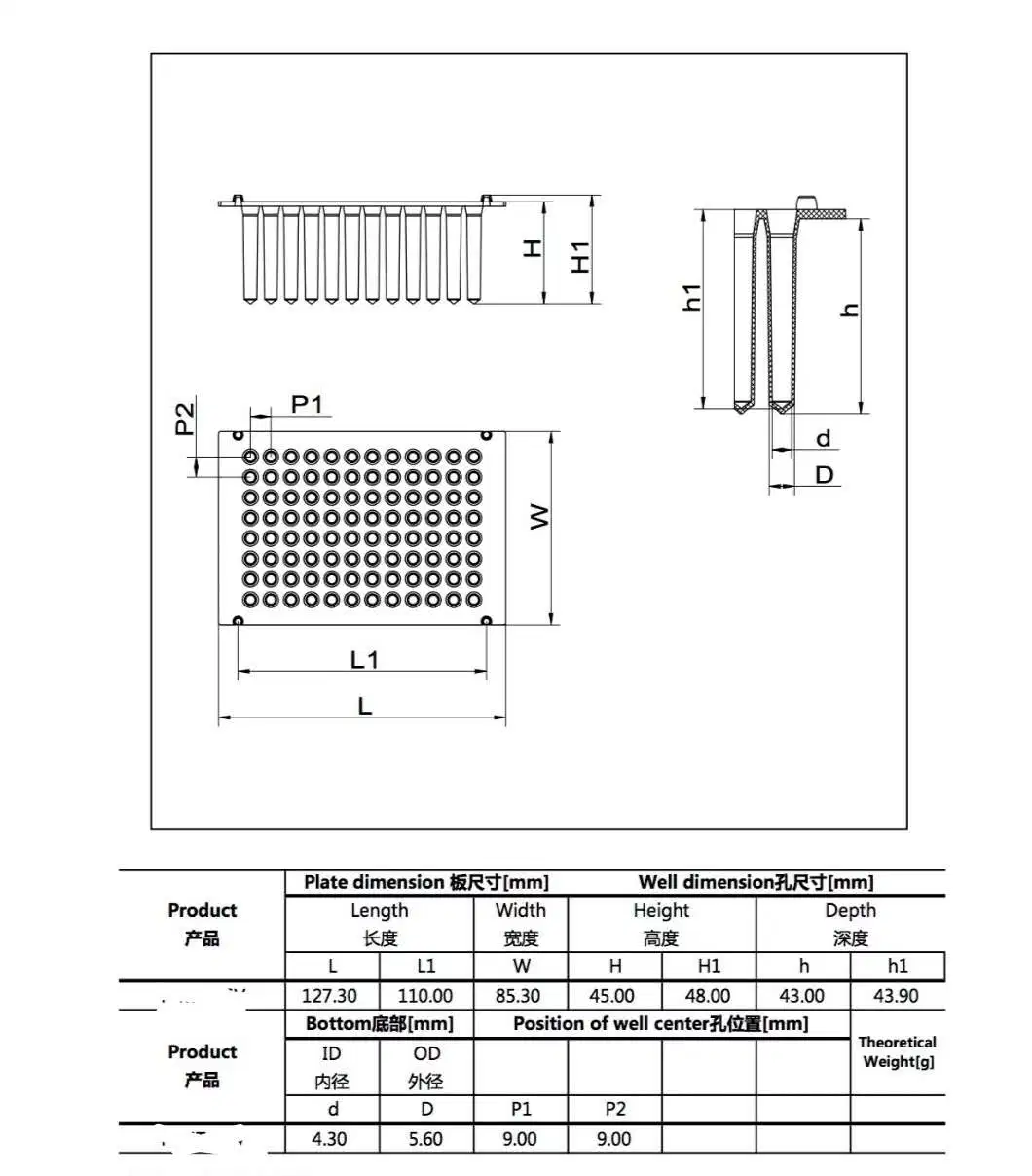 Lab Supplies Magnetic Bead Tip Comb for 96 Well Extraction Plate Kingfisher Flex Tip Comb.