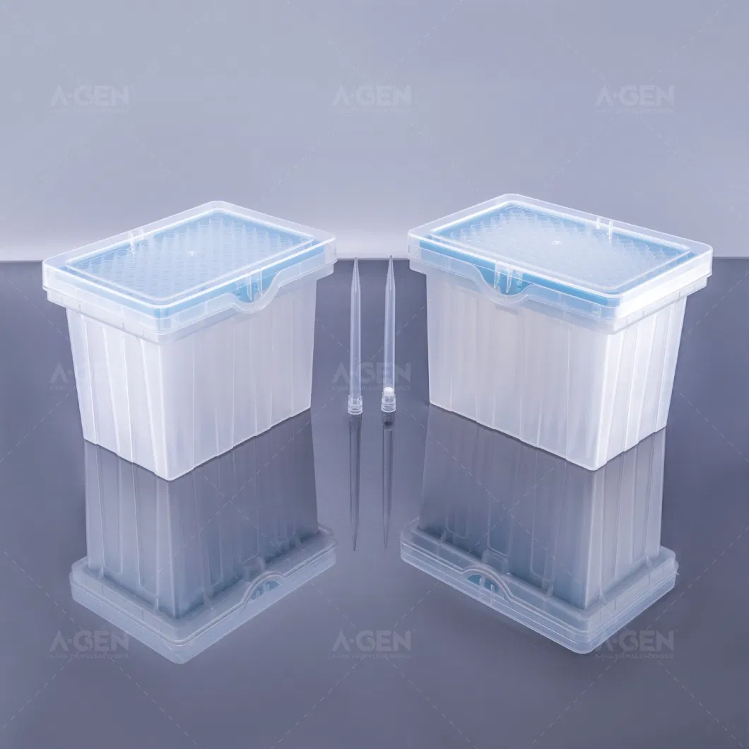 Best Selling Pipette Tip Sterile Clear Pipette Tip Lab Automation Conductive Pipette Tips 1000UL Hamilton Pippete in Racks